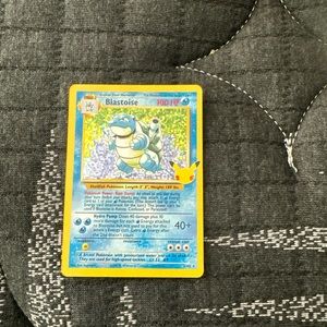 1999 base unlimited (shadow) Blastoise